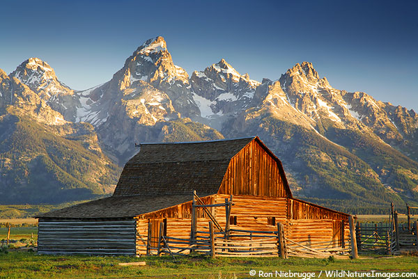 Barn on Mormon Row, Grand Teton National Park, Wyoming.
